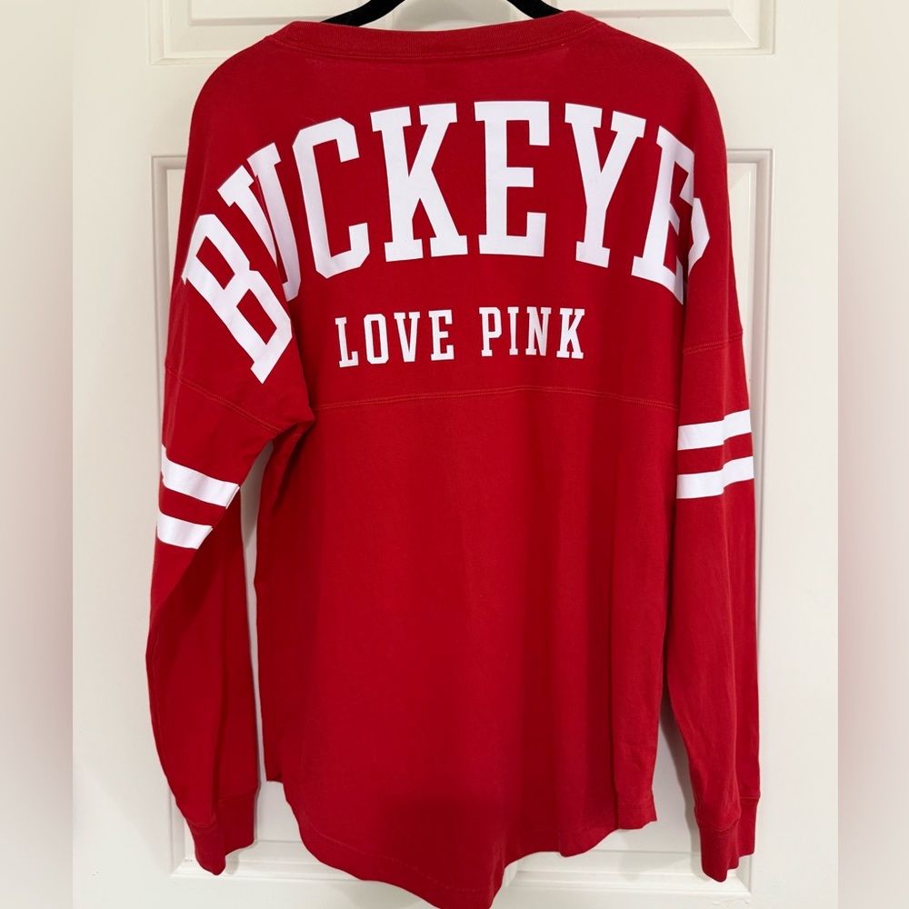PINK Victoria’s Secret - Ohio State buckeyes varsity spirit tee
